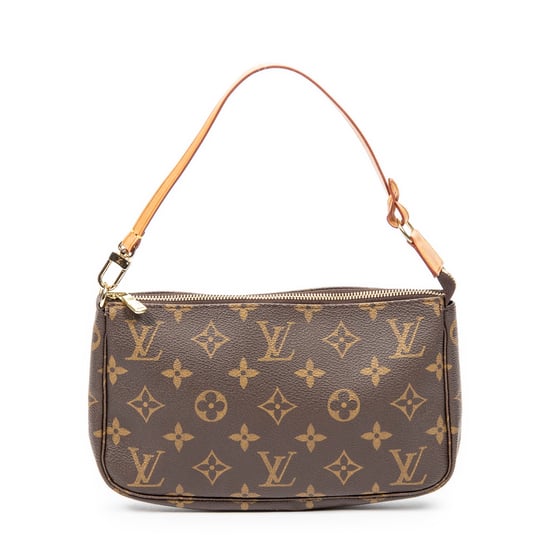Louis Vuitton PumpkinPendantNecklace en Marrón Lona recubierta - Image 1