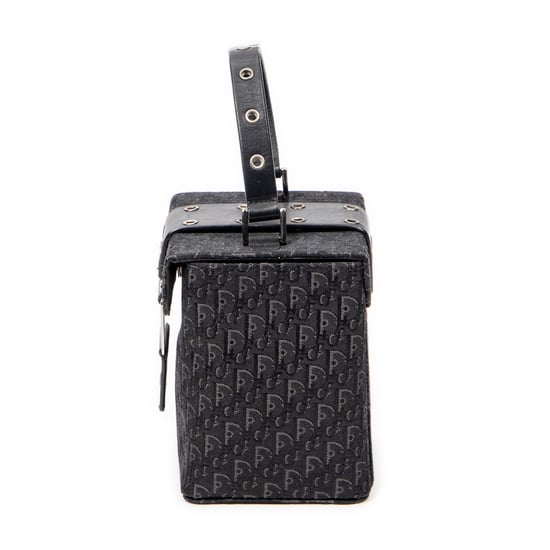 Dior Street Chic Mini Vanity Case  en Negro Lienzo - Image 3