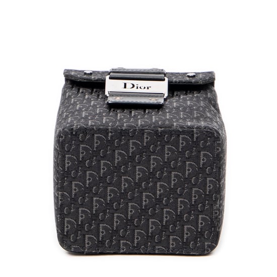Dior Street Chic Mini Vanity Case  en Negro Lienzo - Image 6
