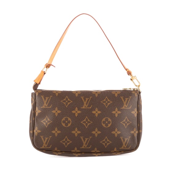 Louis Vuitton Accessory Pouch en Marrón Lona recubierta - Image 4