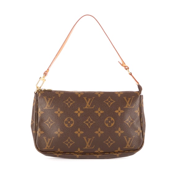 Louis Vuitton Accessory Pouch en Marrón Lona recubierta - Image 1