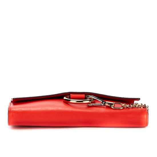 Chloe Faye Clutch en Rojo Piel de becerro - Image 6