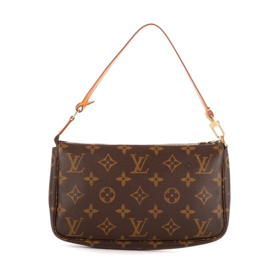 Louis Vuitton Accessory Pouch  en Marrón Lona recubierta - Image 2