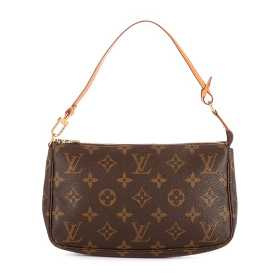 Louis Vuitton Accessory Pouch en Marrón Lona recubierta - Image 1
