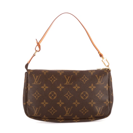 Louis Vuitton Accessory Pouch en Marrón Lona recubierta - Image 4