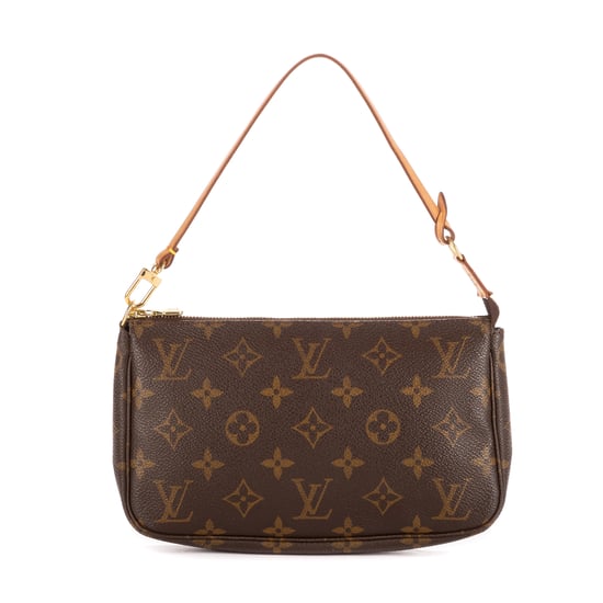 Louis Vuitton Accessory Pouch en Marrón Lona recubierta - Image 1