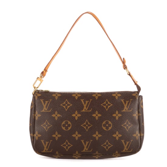 Louis Vuitton Accessory Pouch en Marrón Lona recubierta - Image 1