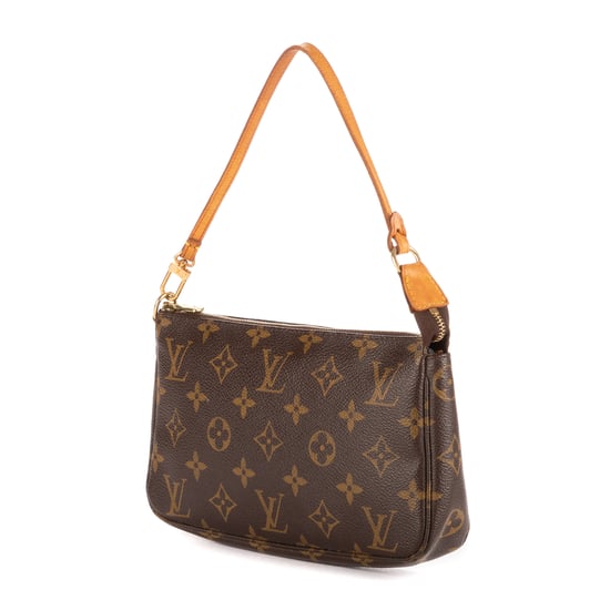 Louis Vuitton Accessory Pouch en Marrón Lona recubierta - Image 2