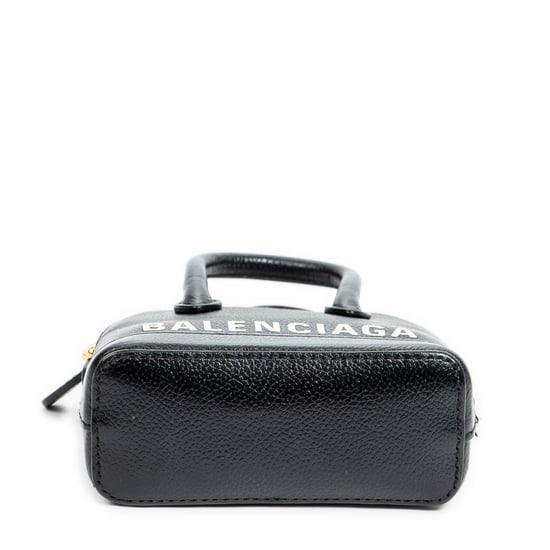 Balenciaga Mini Ville Top Handle Crossbody en Negro Piel de becerro - Image 6