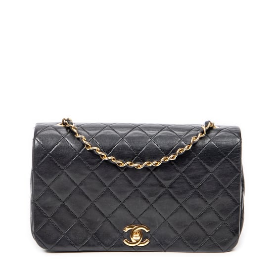 Chanel CC Turn Lock Mademoiselle Full Flap en Negro Piel de becerro - Image 1