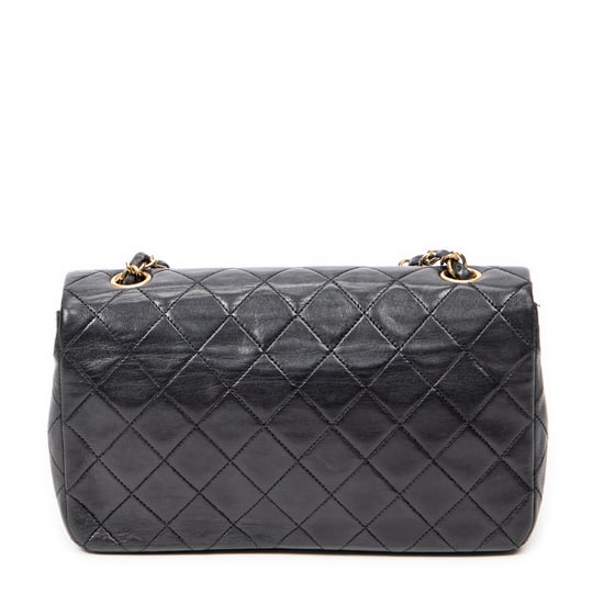 Chanel CC Turn Lock Mademoiselle Full Flap en Negro Piel de becerro - Image 5