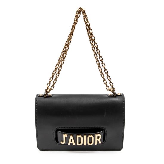 Dior J'Adior Chain Flap Bag en Negro Piel de becerro - Image 1