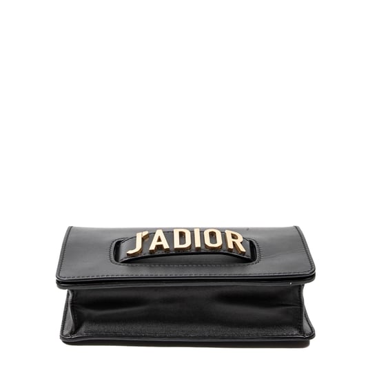 Dior J'Adior Chain Flap Bag en Negro Piel de becerro - Image 6