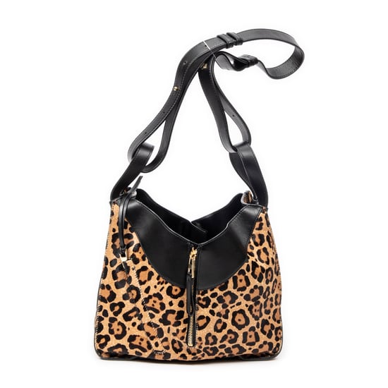 Loewe Small Hammock en Negro/Marrón Lienzo - Image 1