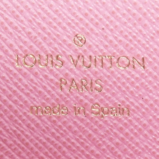 Louis Vuitton Ltd. Ed. Transatlantic Zippy Wallet  en Marfil/Rosa Lona recubierta - Image 4