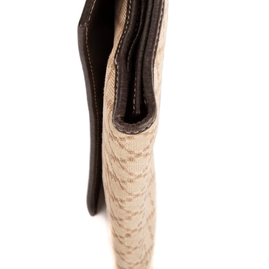 Gucci Continental Wallet  en Beige/Marrón Lienzo - Image 6