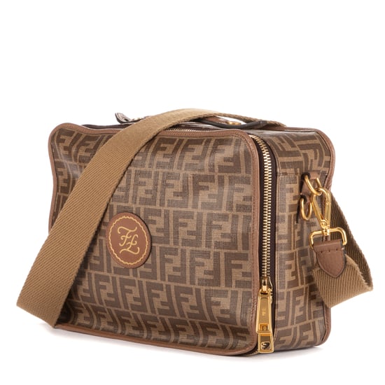 Fendi Small Soft Travel Case en Marrón Lona recubierta - Image 2