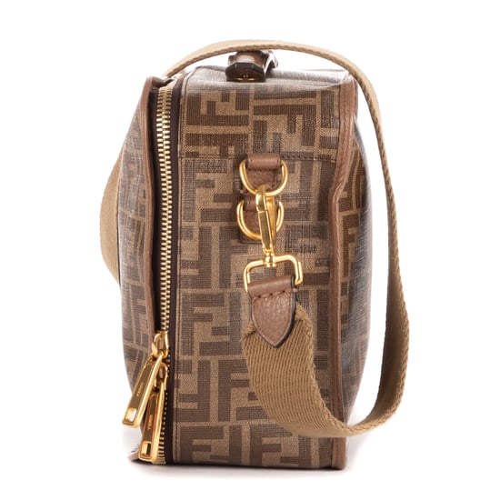 Fendi Small Soft Travel Case en Marrón Lona recubierta - Image 3