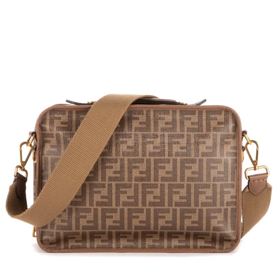 Fendi Small Soft Travel Case en Marrón Lona recubierta - Image 4