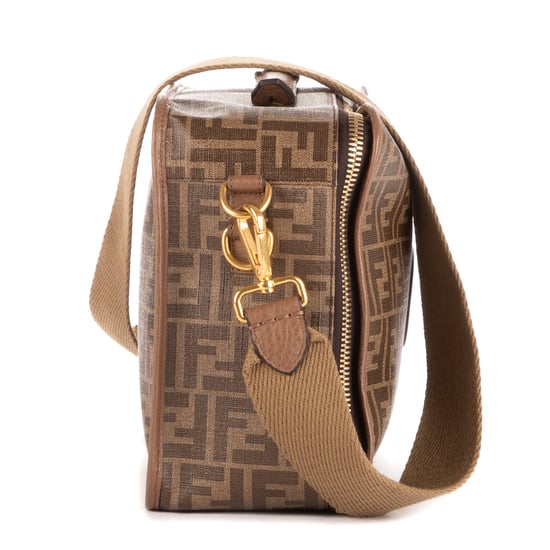 Fendi Small Soft Travel Case en Marrón Lona recubierta - Image 5