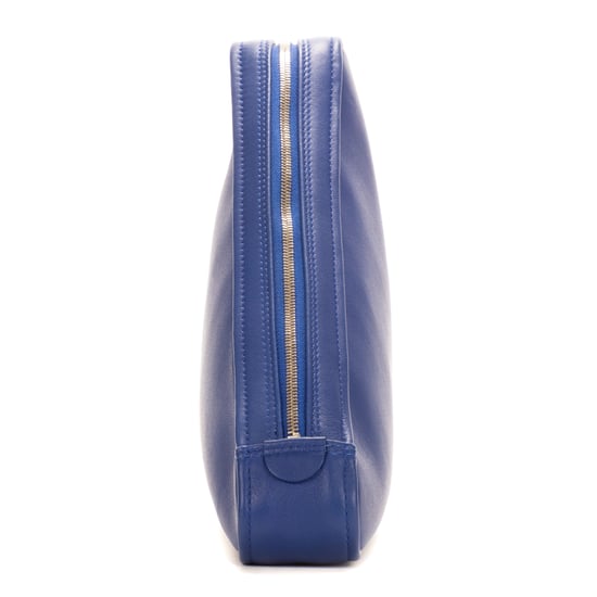 Balenciaga Triangle Pouch en Azul Piel de becerro - Image 3
