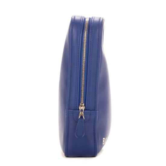 Balenciaga Triangle Pouch en Azul Piel de becerro - Image 5
