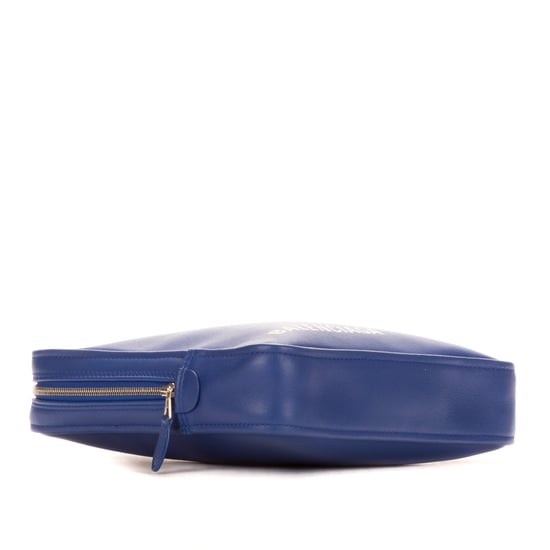 Balenciaga Triangle Pouch en Azul Piel de becerro - Image 6
