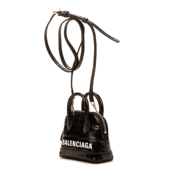 Balenciaga Mini Ville Top Handle Crossbody en Negro Piel de becerro - Image 2