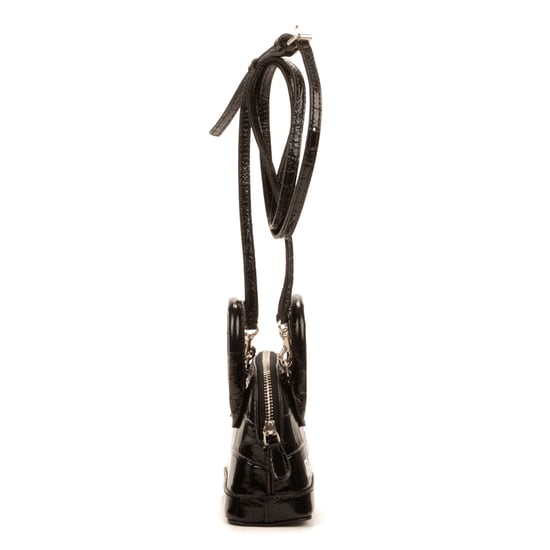 Balenciaga Mini Ville Top Handle Crossbody en Negro Piel de becerro - Image 5