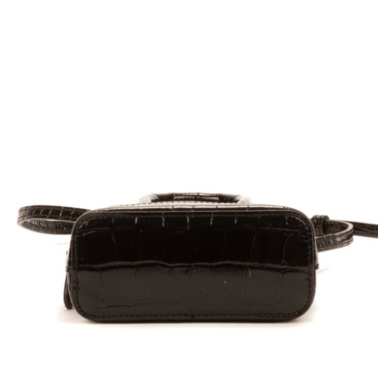 Balenciaga Mini Ville Top Handle Crossbody en Negro Piel de becerro - Image 6