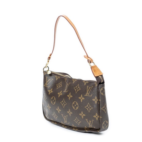 Louis Vuitton Accessory Pouch en Marrón Lona recubierta - Image 2