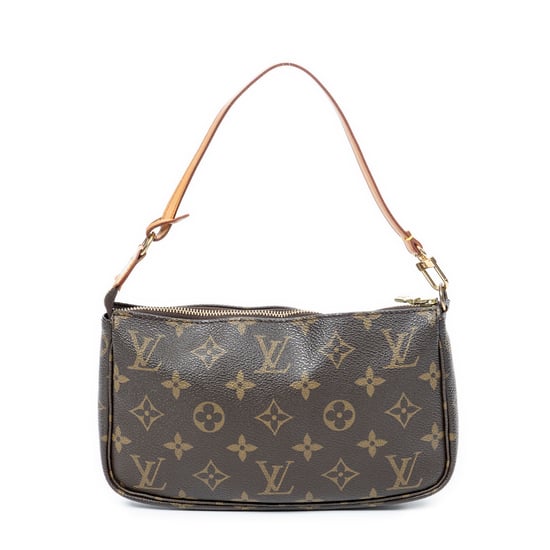 Louis Vuitton Accessory Pouch en Marrón Lona recubierta - Image 5