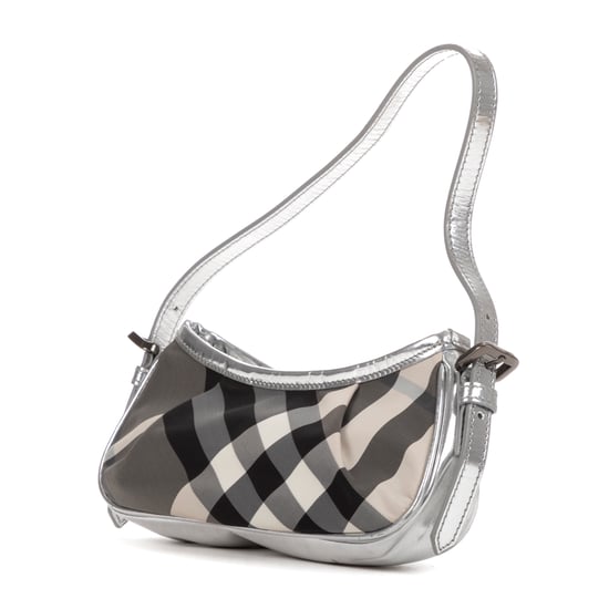 Burberry Baguette  en Gris Lienzo - Image 2