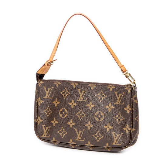 Louis Vuitton Accessory Pouch  en Marrón Lona recubierta - Image 2
