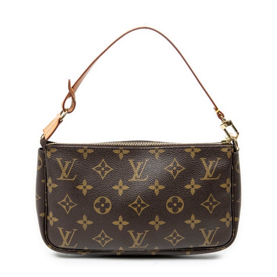 Louis Vuitton Accessory Pouch en Marrón Lona recubierta - Image 1