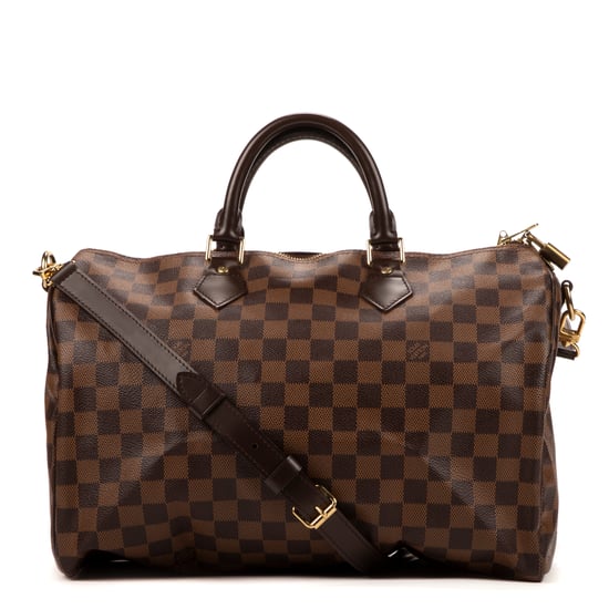 Louis Vuitton Speedy Bandouliere 35 en Marrón Lona recubierta - Image 1