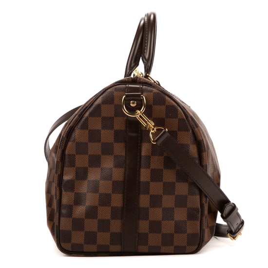 Louis Vuitton Speedy Bandouliere 35 en Marrón Lona recubierta - Image 5