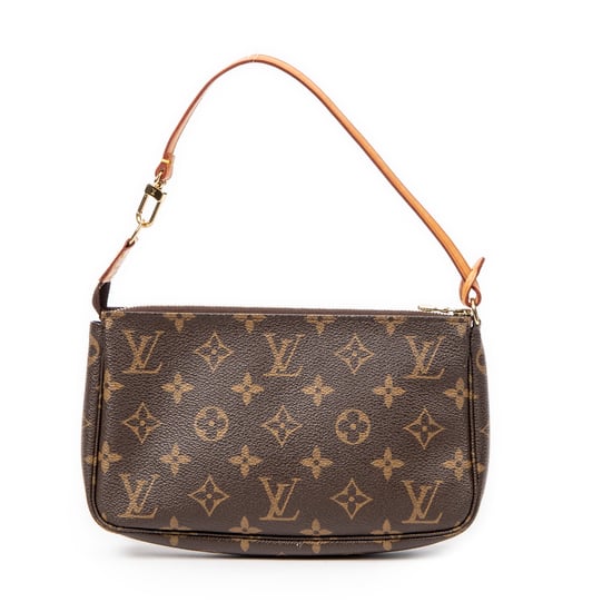 Louis Vuitton Accessory Pouch en Marrón Lona recubierta - Image 1
