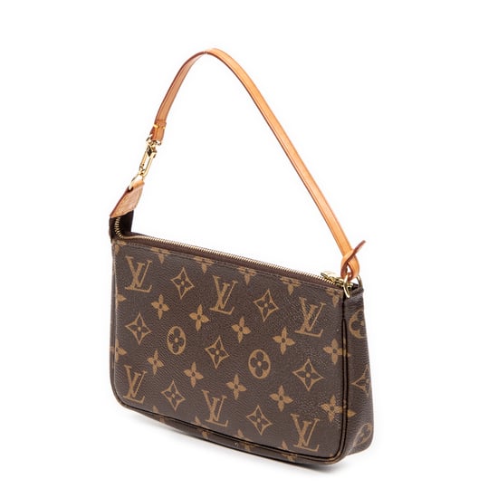 Louis Vuitton Accessory Pouch en Marrón Lona recubierta - Image 2