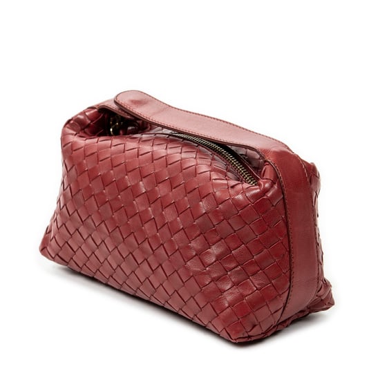 Bottega Veneta Mini Pochette Bag en Rojo Piel de becerro - Image 2