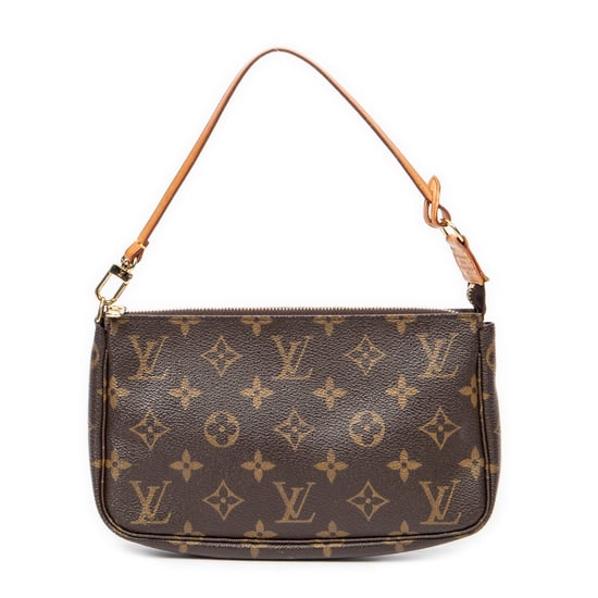 Louis Vuitton Accessory Pouch en Marrón Lona recubierta - Image 1