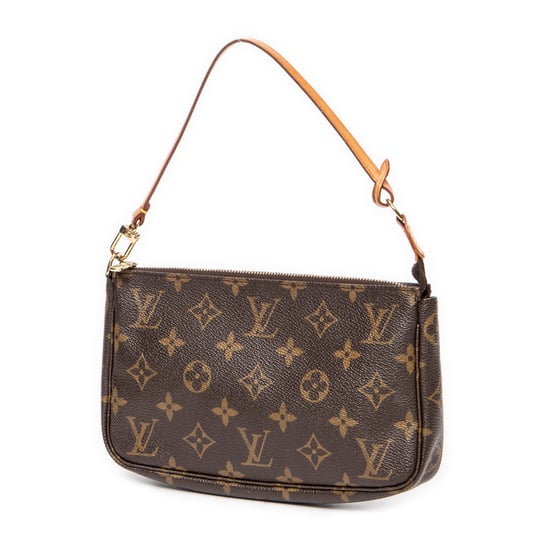 Louis Vuitton Accessory Pouch en Marrón Lona recubierta - Image 2
