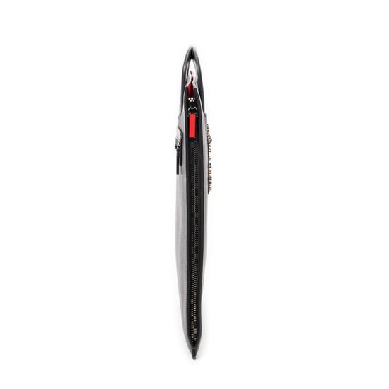 Louboutin Trick Track Portfolio Bag  en Gris Piel de becerro - Image 4