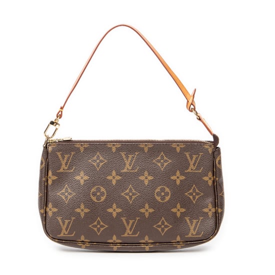 Louis Vuitton Accessory Pouch en Marrón Lona recubierta - Image 1