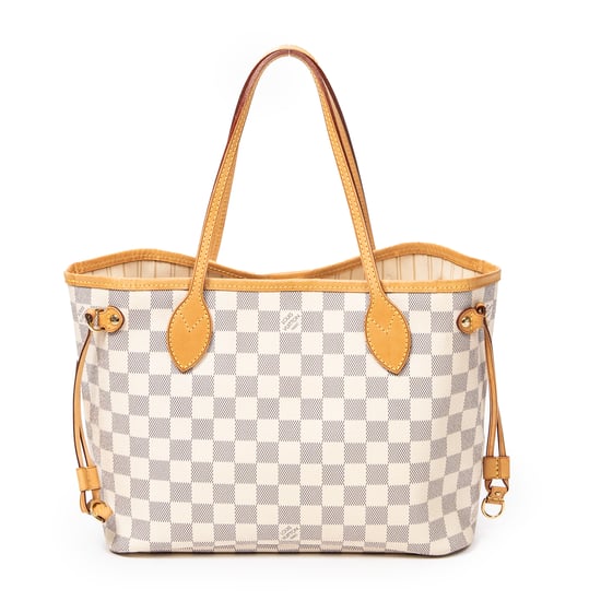 Louis Vuitton Neverfull PM en Marfil Lona recubierta - Image 1