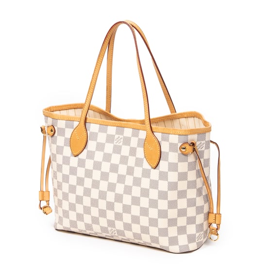 Louis Vuitton Neverfull PM en Marfil Lona recubierta - Image 2