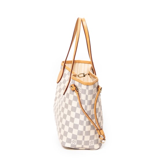 Louis Vuitton Neverfull PM en Marfil Lona recubierta - Image 4