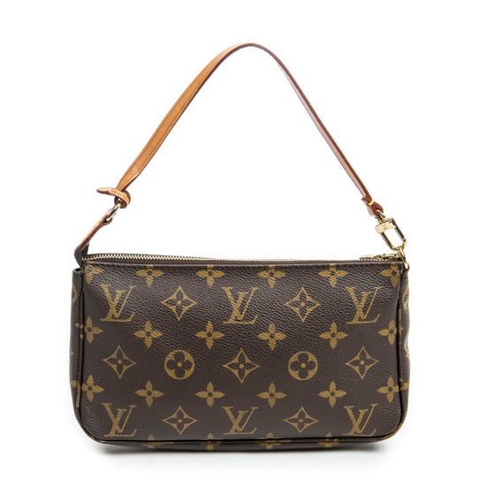 Louis Vuitton Accessory Pouch en Marrón Lona recubierta - Image 1