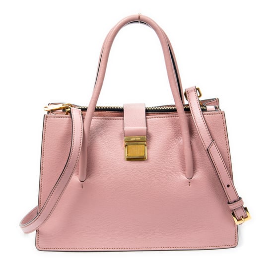 Miu Miu Madras Convertible Top Handle en Rosa Piel de becerro - Image 1