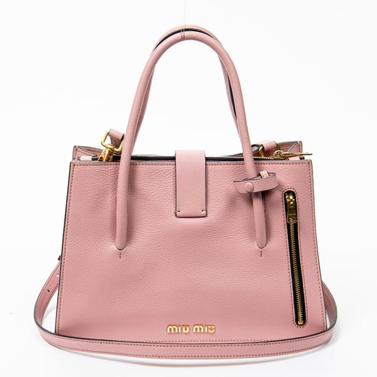 Miu Miu Madras Convertible Top Handle en Rosa Piel de becerro - Image 5